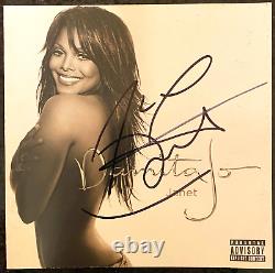Janet Jackson Signed In Person Damita Jo CD Cover Authentic