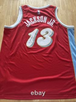 Jaren Jackson Jr Signed Autographed Memphis Grizzlies City Jersey. JSA Coa