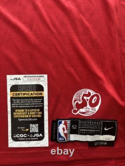 Jaren Jackson Jr Signed Autographed Memphis Grizzlies City Jersey. JSA Coa