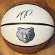 Jaren Jackson Jr Signed Autographed Memphis Grizzlies Logo Basketball Beckett