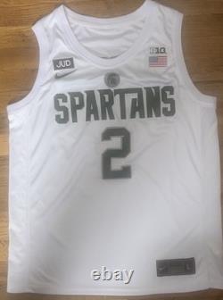 Jaren Jackson Jr. Signed Autographed Michigan State Spartans Jersey PSA/DNA COA
