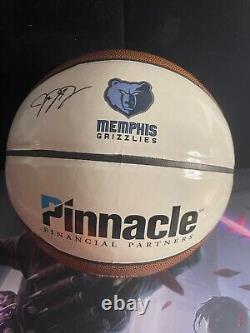 Jaren Jackson Jr Signed PINNACLE Basketball MEMPHIS GRIZZLIES Autographed