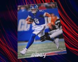 Jaxson Jackson Dart NFL Football NY New Giants Signed Autographed 8x10 Photo
