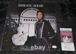 Jermaine Jackson Signed Self Titled Dynamite 1984 Lp Record Jsa Coa Michael 5