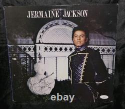 Jermaine Jackson Signed Self Titled Dynamite 1984 Lp Record Jsa Coa Michael 5