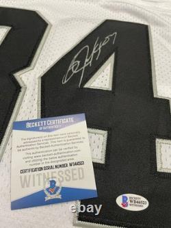 Jersey 1987 Bo Jackson Hand Signed Autographed Beckett Authentication