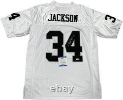 Jersey 1987 Bo Jackson Hand Signed Autographed Beckett Authentication