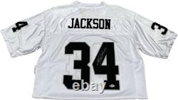Jersey 1987 Bo Jackson Hand Signed Autographed Beckett Authentication