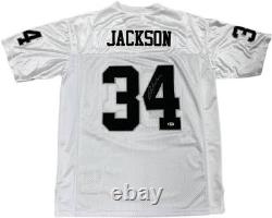 Jersey Football Player Bo Jackson Signed Autographed Beckett COA