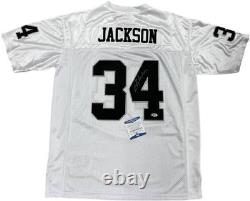 Jersey Football Player Bo Jackson Signed Autographed Beckett COA