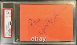 Jesse Jackson Signed Autographed Index Card CIVIL Rights Mlk Beckett And Psa