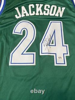 Jim Jackson Signed Dallas Mavericks Jersey PSA DNA Autographed