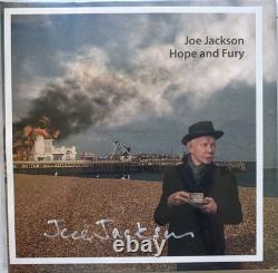 Joe Jackson Signed Autographed Hope and Fury 12x12 Insert with Record Album
