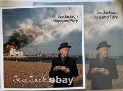 Joe Jackson Signed Autographed Hope and Fury 12x12 Insert with Record Album