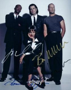 John Travolta Willis Thurman Jackson Signed 8x10 Picture Autographed Photo + COA