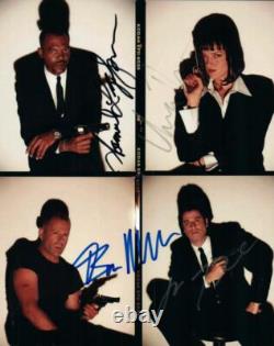 John Travolta Willis Thurman Jackson signed 8x10 Picture Photo autographed COA