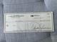 Joseph Jackson-signed cheque/check, dated April 8 1985, Michael Jackson's father