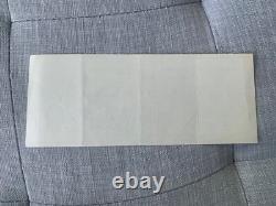 Joseph Jackson-signed cheque/check, dated April 8 1985, Michael Jackson's father