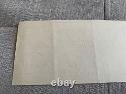 Joseph Jackson-signed cheque/check, dated April 8 1985, Michael Jackson's father