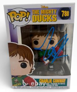 Joshua Jackson Signed Charlie Conway Funko The Mighty Ducks Autograph Beckett