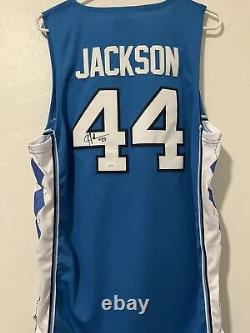 Justin Jackson Autographed Signed UNC North Carolina Final Four Jersey JSA COA