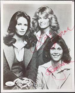 Kate Jackson & Farrah Fawcett Signed Autographed 8x10 Photo Charlie's Angels Jsa