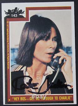 Kate Jackson Signed Autographed 1977 Charlie's Angels Trading Card #143 JSA