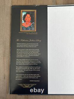 Katherine Jackson Autographed Book Never Can Say Goodbye Hardcover Book Signed