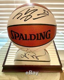 Kobe Bryant Shaq Phil Jackson Signed Spalding Basketball Cert. Of Auth