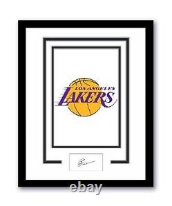 LA Lakers Phil Jackson Autographed Signed 11x14 Framed Photo Los Angeles ACOA