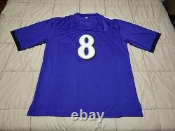 LAMAR JACKSON Uniform #8 Hand-Signed Autographed Jersey WithCOA (BALTIMORE RAVENS)