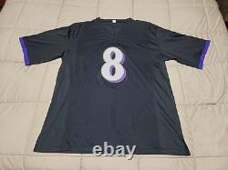 LAMAR JACKSON Uniform #8 Hand-Signed Autographed Team Jersey WithCOA (Ravens)