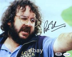 LORD OF THE RINGS! Peter Jackson Signed Autographed 8x10 Photo PSA & ACOA COA