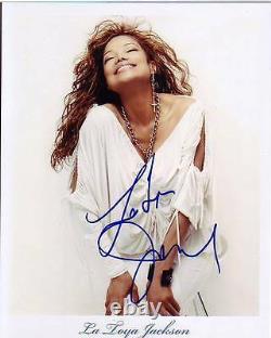 La Toya Jackson Signed Autographed 8x10 Photograph (Sister of Michael)