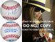 La Toya Jackson singer actress signed autographed baseball COA with exact proof
