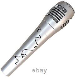 LaToya Jackson Signed Microphone Beckett Authentic Autograph R&B Pop Proof Photo