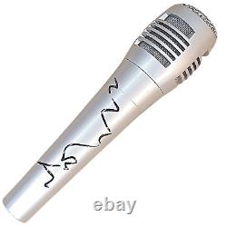 LaToya Jackson Signed Microphone Beckett Authentic Autograph R&B Pop Proof Photo