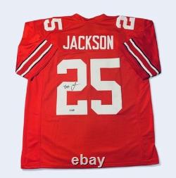 Lamar Bo Jackson Signed Autographed Custom Ohio State Jersey COA PrimeTime