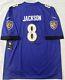 Lamar Demeatrice Jackson Jr. Signed Autographed Baltimore Ravens Jersey GAA COA