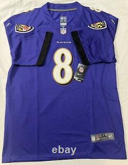 Lamar Demeatrice Jackson Jr. Signed Autographed Baltimore Ravens Jersey GAA COA