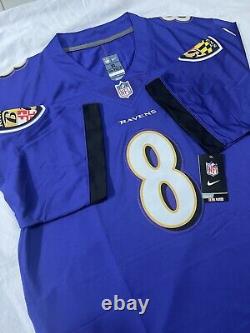 Lamar Demeatrice Jackson Jr. Signed Autographed Baltimore Ravens Jersey GAA COA