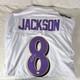 Lamar Jackson #8 Ravens Signed Autographed Football Jersey COA VS