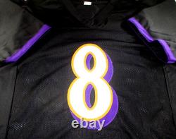 Lamar Jackson / Autographed Baltimore Ravens Black Custom Football Jersey / COA