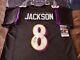 Lamar Jackson Autographed Baltimore Ravens Jersey, JSA. 5$ Dollar Shipping
