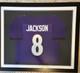 Lamar Jackson Autographed Hand Signed Custom Framed Ravens Jersey JSA COA