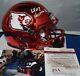 Lamar Jackson Autographed Louisville Cardinals Chrome Mini Helmet Heisman 16 Jsa