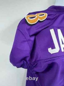 Lamar Jackson Baltimore Ravens Autographed Signed Jersey GAME CUT JSA PURPLE