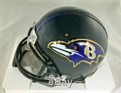 Lamar Jackson / Baltimore Ravens Qb / Autographed Ravens Logo Mini Helmet / Coa