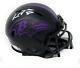 Lamar Jackson Baltimore Ravens Signed Autograph ECLIPSE Speed Mini Helmet JSA Ce