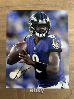 Lamar Jackson Baltimore Ravens Signed/Autographed 8xx10 Photo With COA